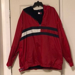 Vintage Tommy Hilfiger hooded windbreaker
